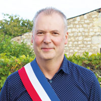 Diego Bordier Maire de La Chapelle-Gaugain Loir en Vallée Sarthe