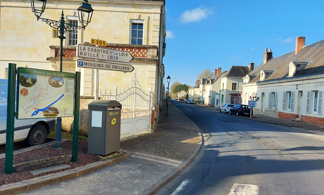 Mise en place d’un Panneau à Poncé-sur-le-Loir