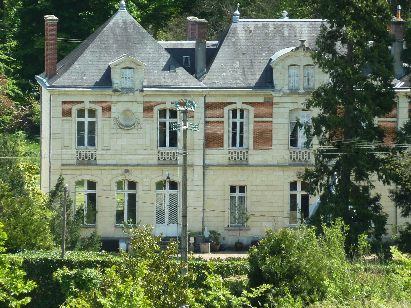 Le château de Paillard à Poncé