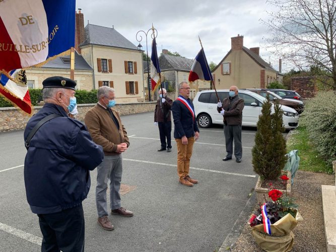 Cérémonie du 8 mai à La Chapelle-Gaugain