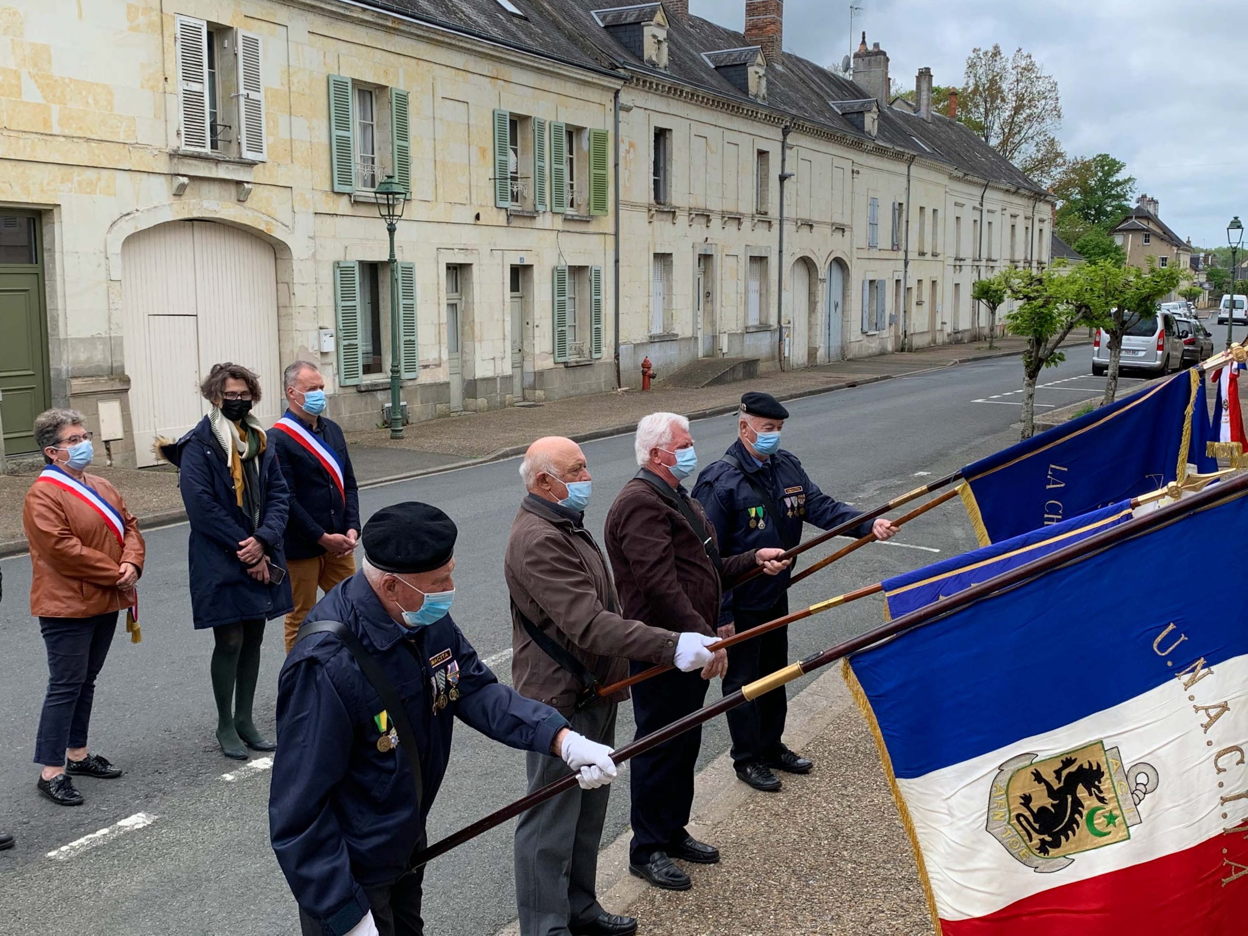 Cérémonie du 8 mai 2021 à Poncé-sur-Le-Loir