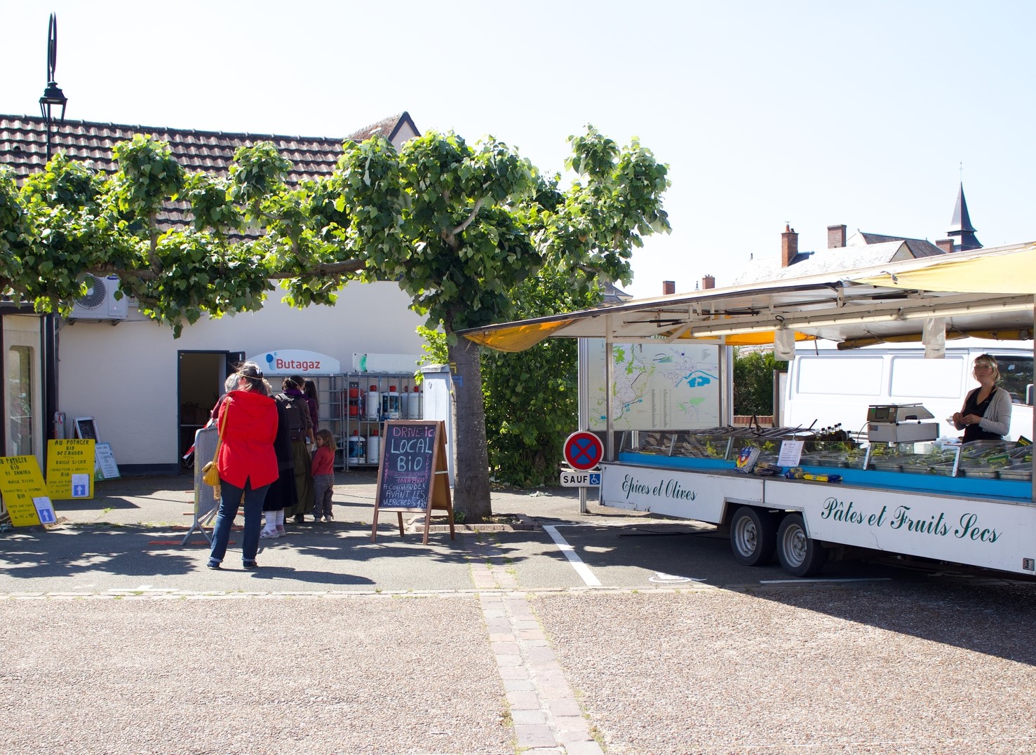 Marché bio de l'après-midi